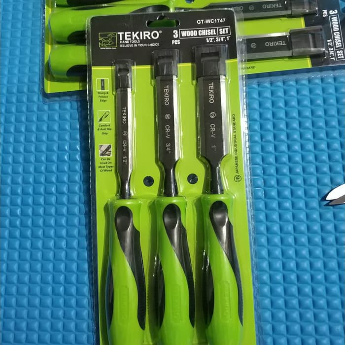 pahat kayu set tekiro   wood chisel set tekiro   tatah kayu set