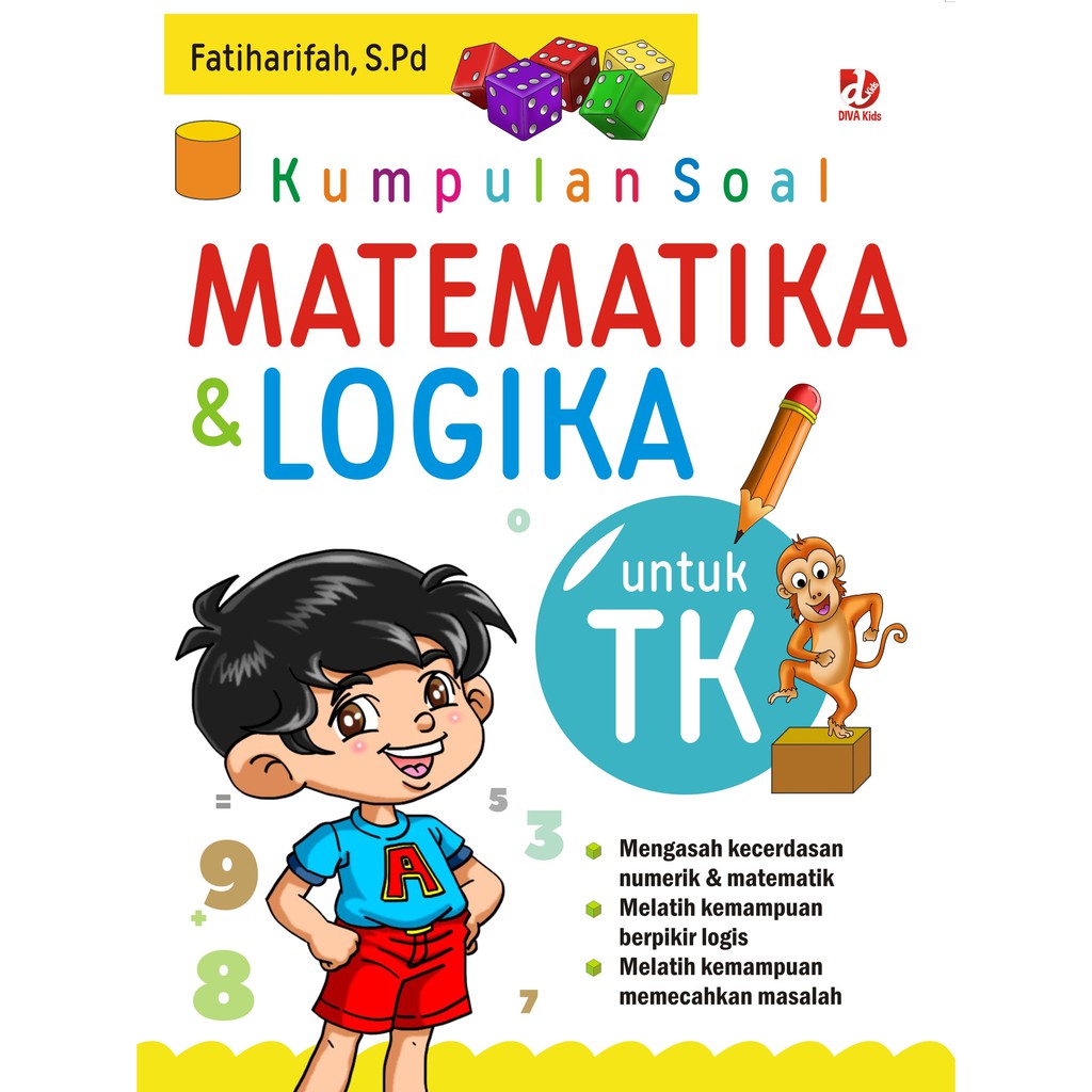 Buku Kumpulan Soal Matematika Dan Logika Untuk Tk Diva Press