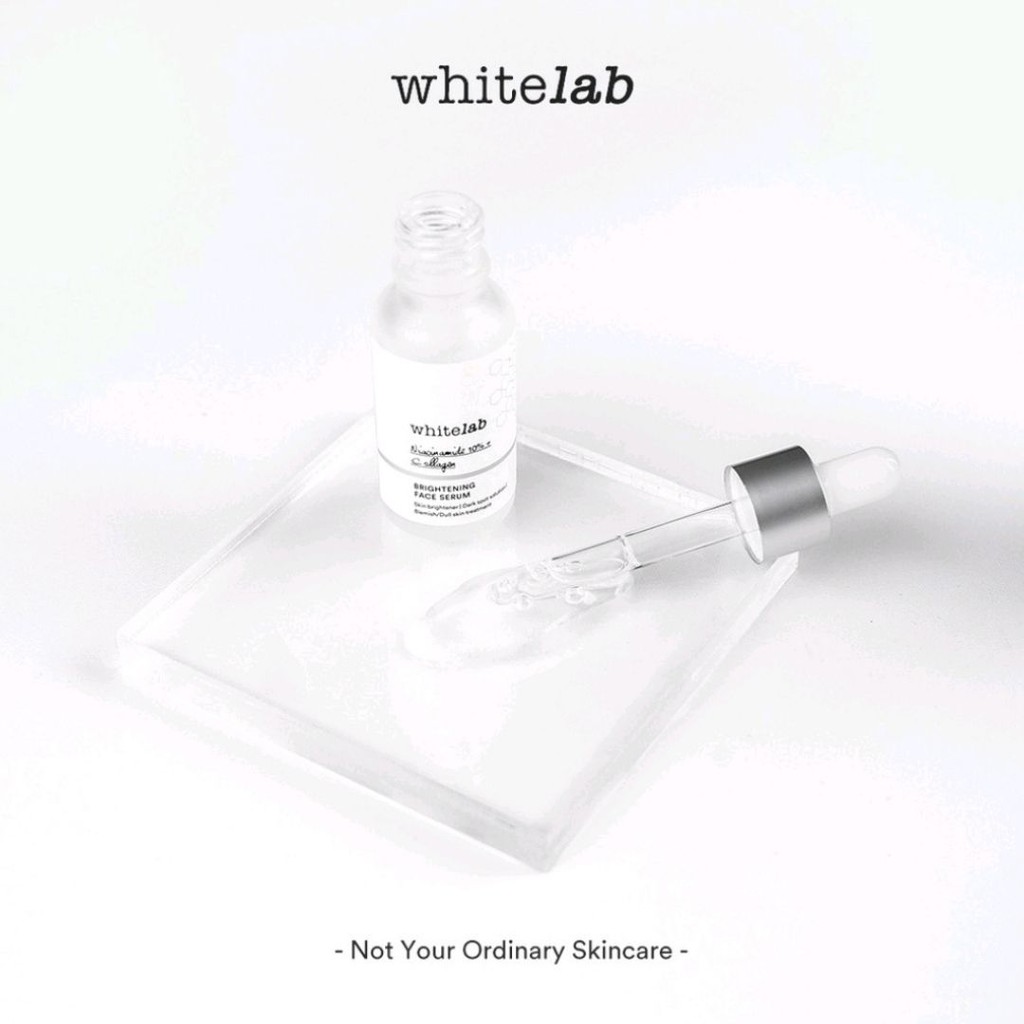 Whitelab Brightening Face Serum / Whitening serum penghilang noda hitam kulit wajah Original BPOM