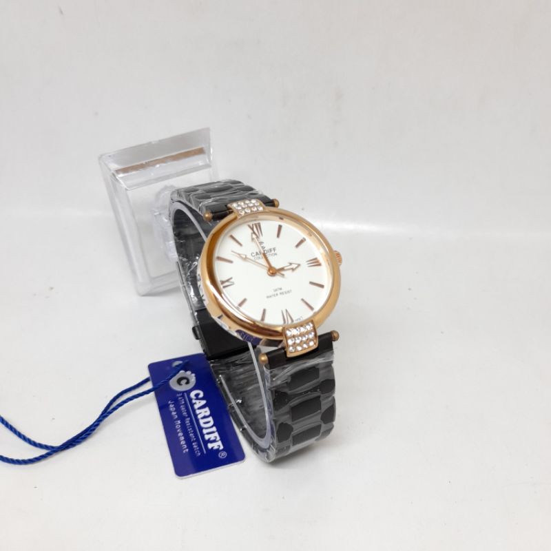 Jam tangan wanita cardiff 1065 original