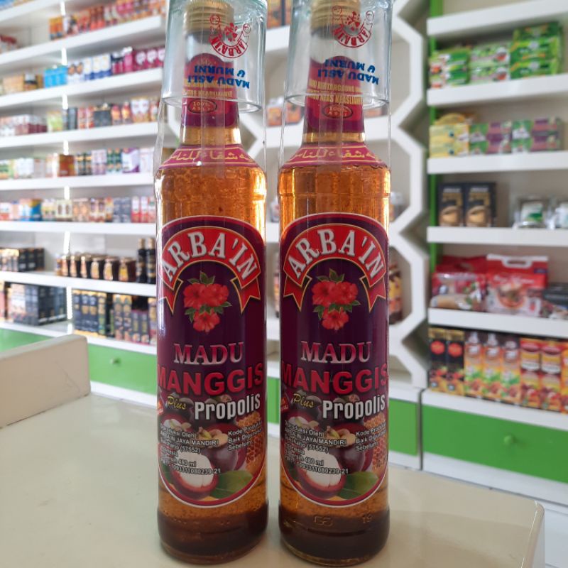 

Madu Manggis+Propolis Arba'in