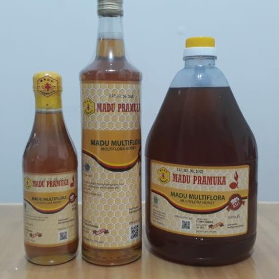 

madu pramuka multiflora 2000 ml asli