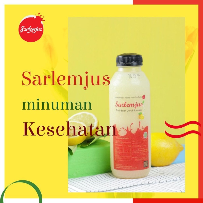 

Grosir Sarlem Jus 100% Lemon Asli isi 500ml