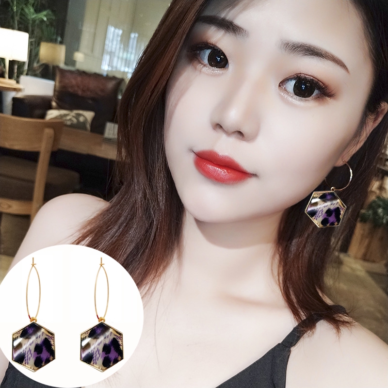 Anting panjang wanita style korea kekinian 391