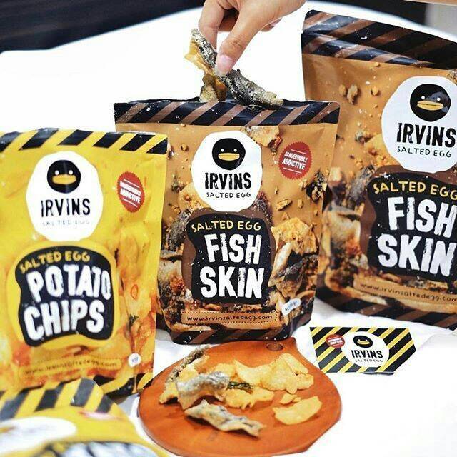 

Irvins Salted Egg Fish Skin 105g / 230g Snack Singapore