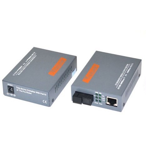 netLINK HTB-GS-03 10/100M/1000M Fiber Optic Ethernet Media Converter - 20Km