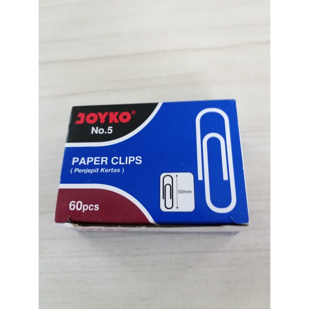 

Paper Clip / Klip Penjepit Kertas JOYKO NO.5 07300055