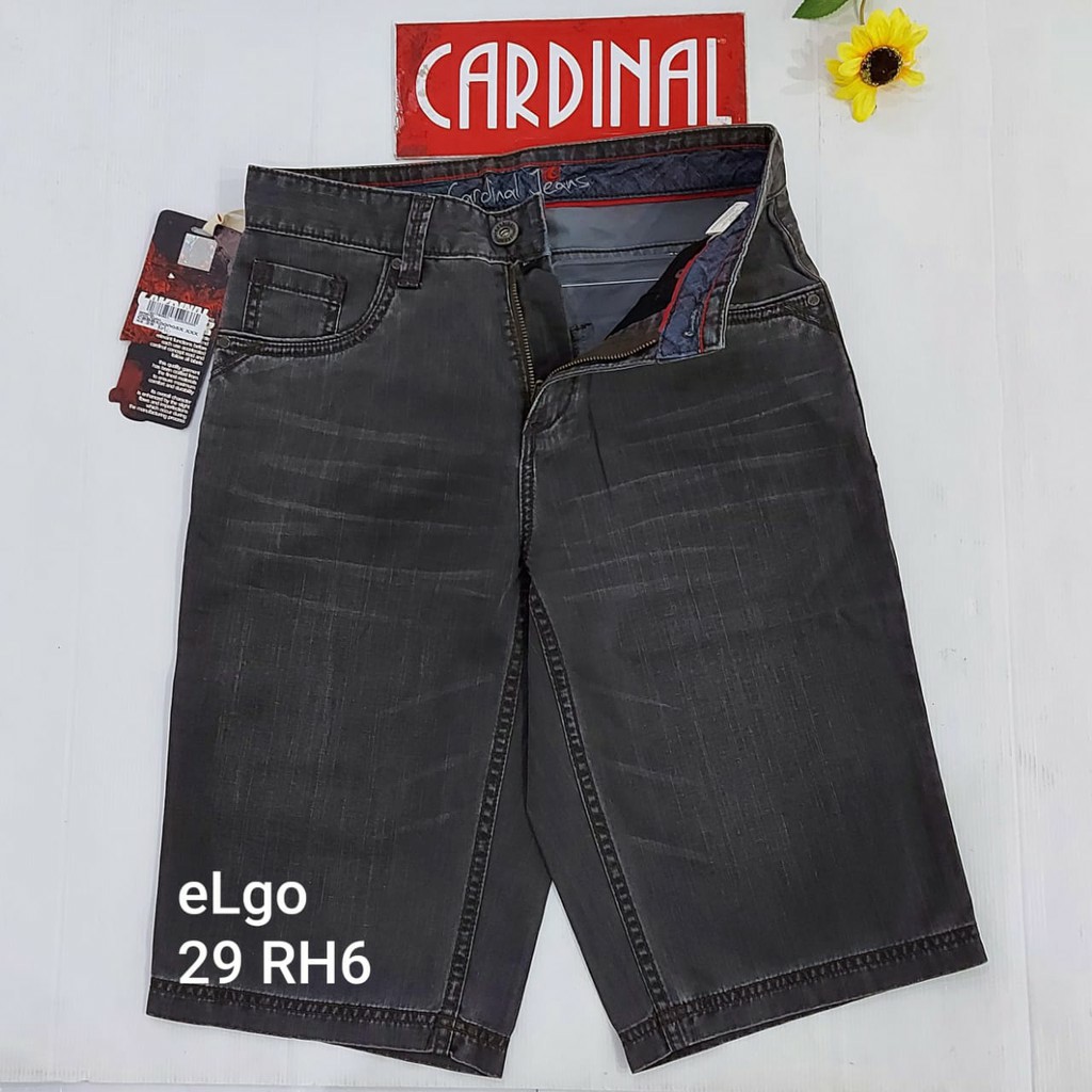 BB 29-RH CARDINAL JEANS CASUAL Celana ( REGULER FIT ) Pria Celana Pendek Original