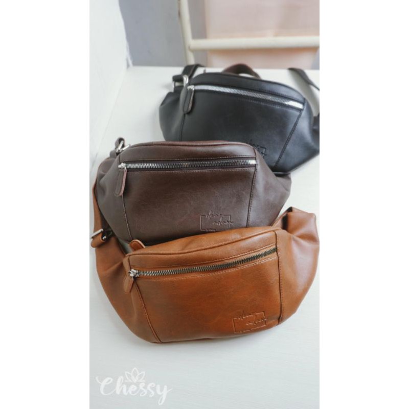 Waistbag Kulit Sintetis Dear Adam By Chessy Unisex