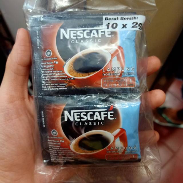 

Nescafe classic 10 sachet dalgona coffee