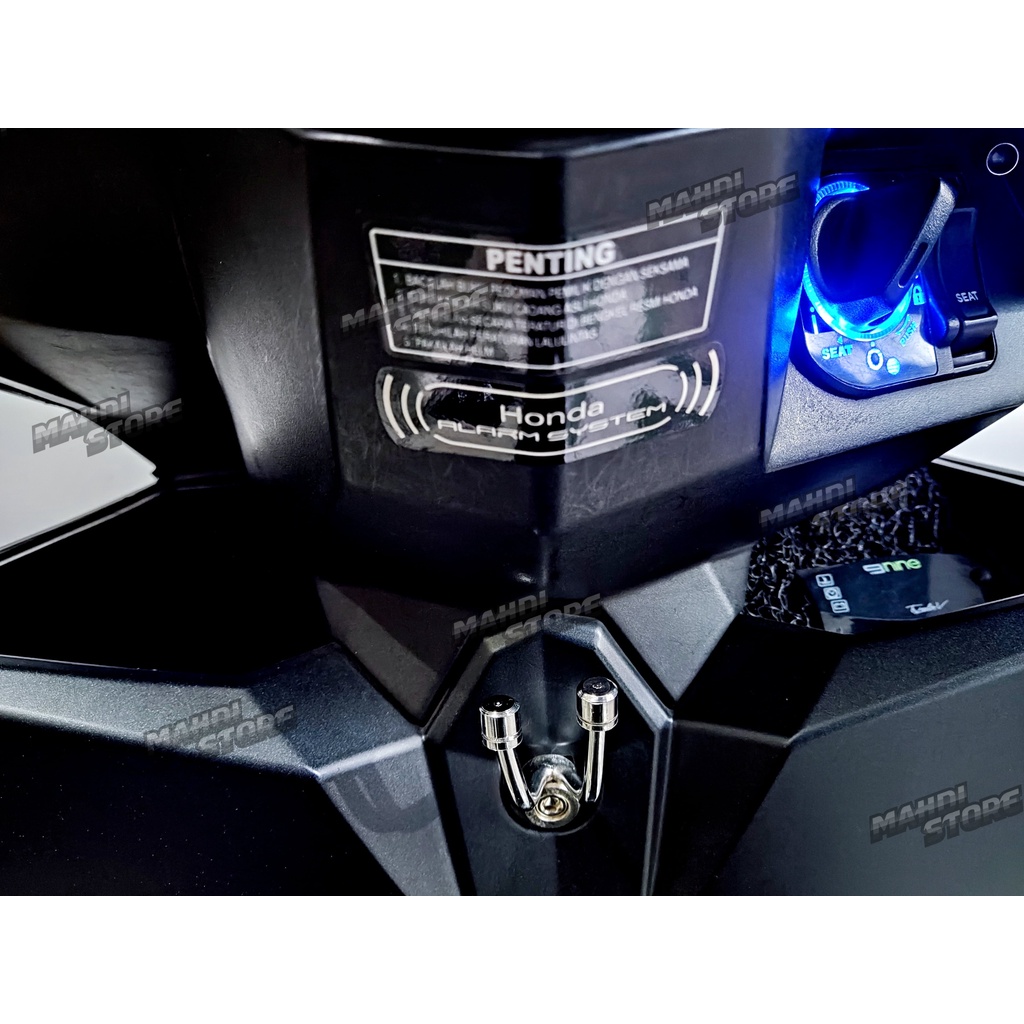 Gantungan Barang Besi Chrome Motor Universal Honda Yamaha Beat Scoopy ADV VARIO PCX JUPITER VEGA SUPRA NOT STAINLESS