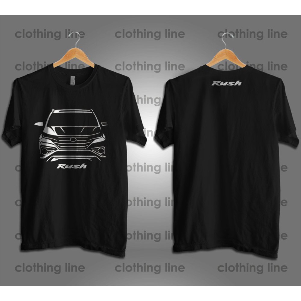 KAOS BAJU AKSESORIS MOBIL TOYOTA ALL NEW RUSH