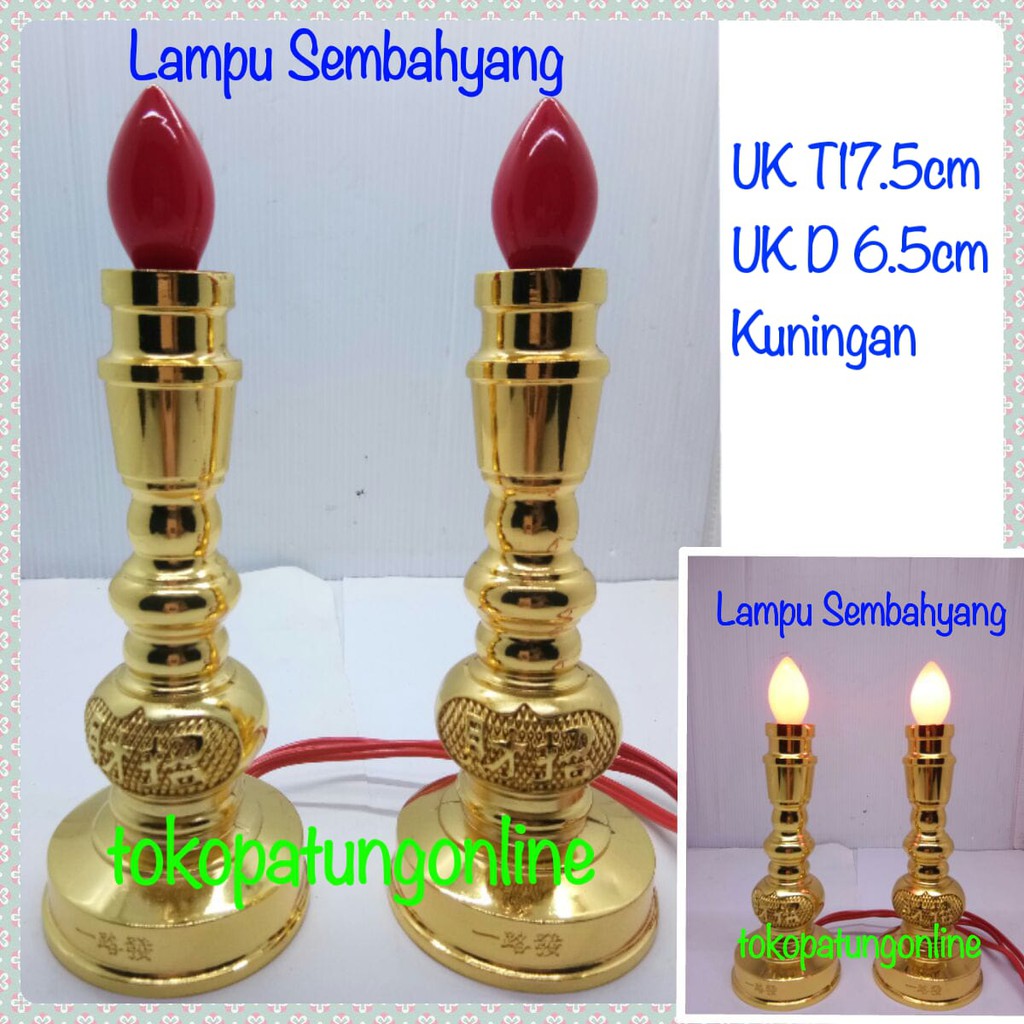 Lampu Sembahyang Kuningan T 05