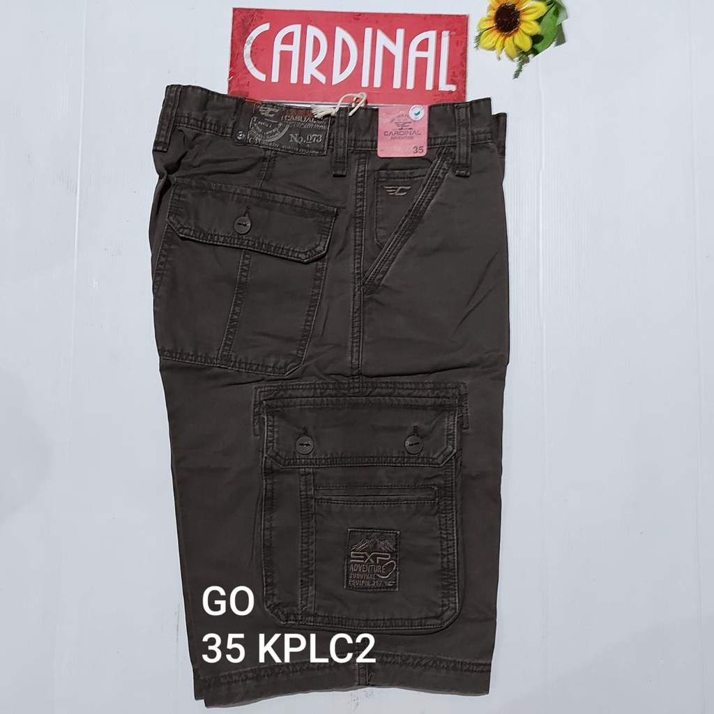 BB 35- KPL CARDINAL KEMPOL CASUAL Celana Pendek Kempol Fashion Pria Brand Kekinian