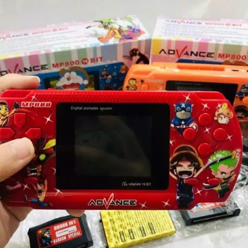 PSP Game Boy Sega Advance Portabel Satu Set
