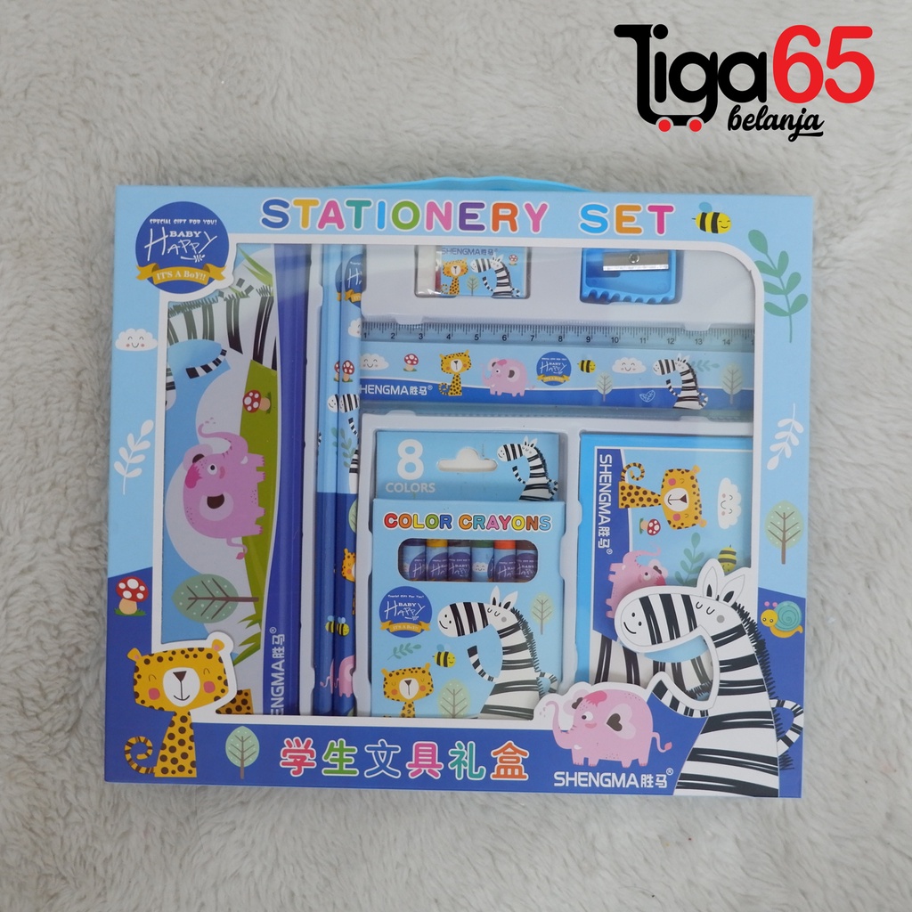 365 STATIONERY SET #41178 Buku &amp; Alat Tulis Anak / Karakter Fancy Gambar Lucu