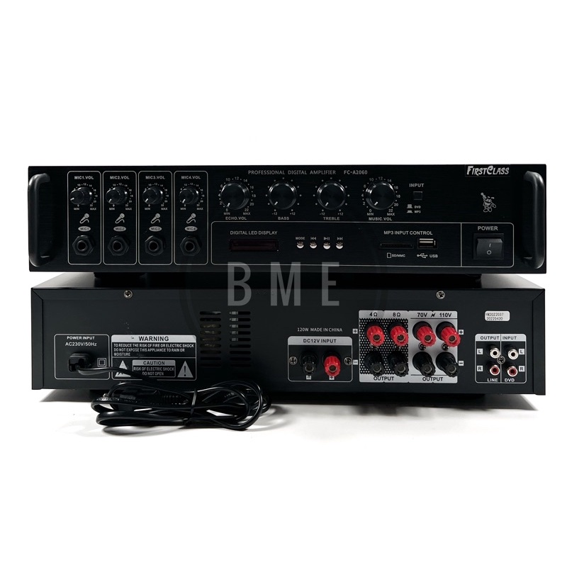 AMPLIFIER KARAOKE FIRSTCLASS FC A2060 / FCA 2060 / FCA2060 BLUETOOTH