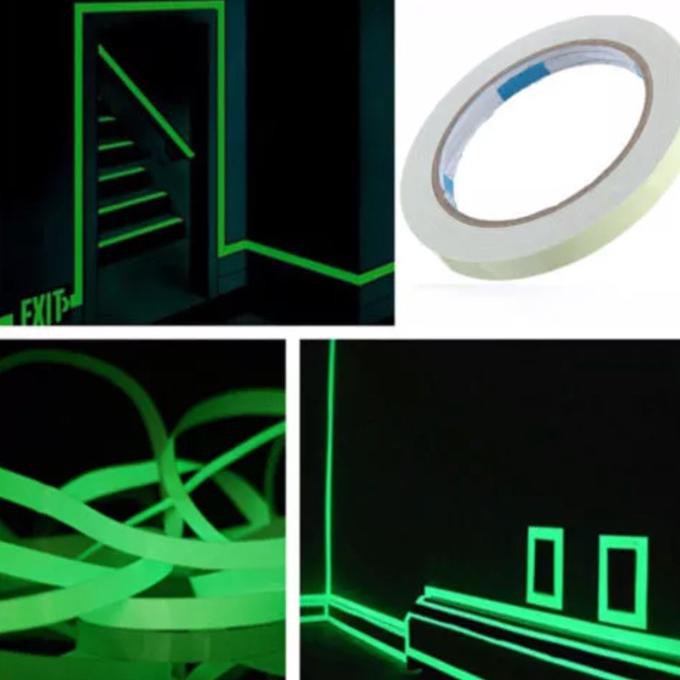 

Segera Miliki Stiker Tape Fosfor Glow In The Dark - Diy - 10 M Hemat