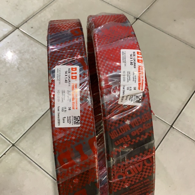 Velg did hitam ring 14 ukuran 140 dan 160 sepasang