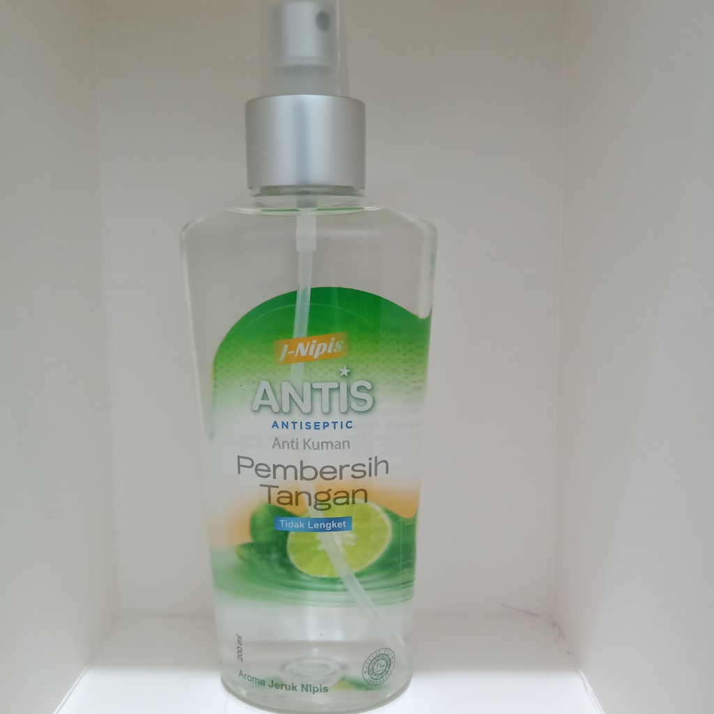 Jual ANTIS PEMBERSIH TANGAN SPRAY JERUK NIPIS 200ML / ANTISEPTIC LIQUID