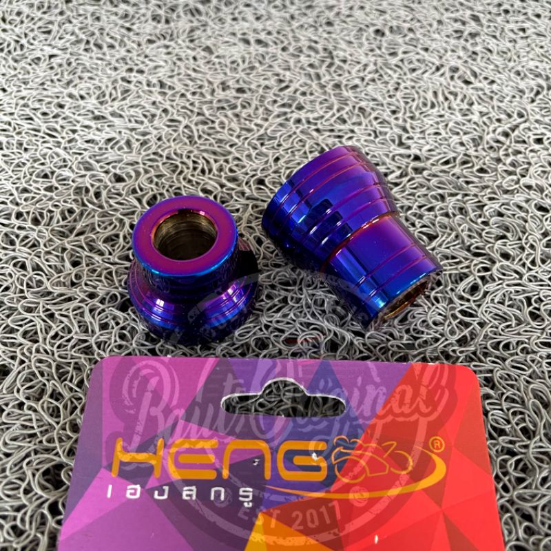 Bushing Bos Roda Depan Stainless Heng Vario 125 150 ALL Series Blue