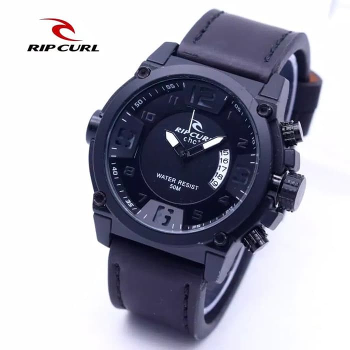 Jam Tangan Pria Ripcrul Kulit Original Jam Tangan Cowok Keren Terbaru