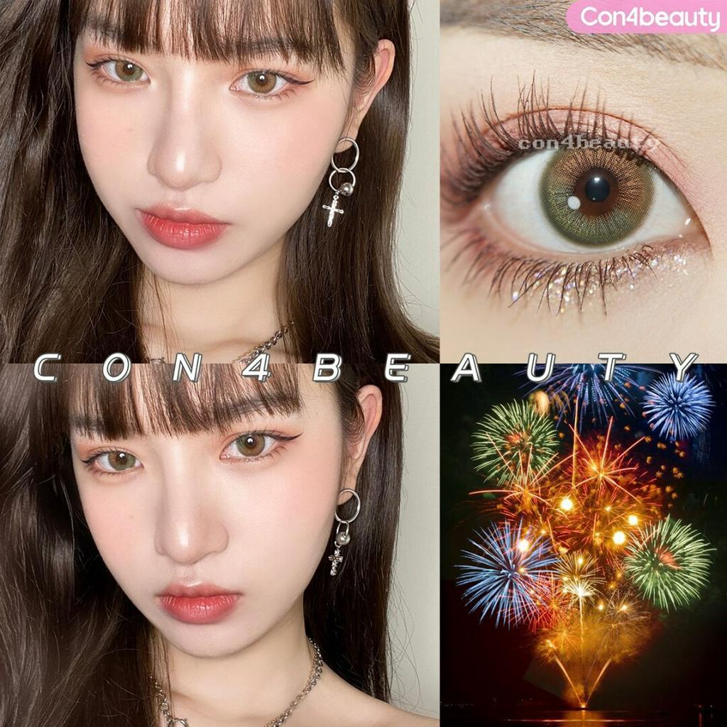 SOFTLENS VISION Grapefruit CLOUD COLORED LENSES  lensa kontak warna (NOMAL)