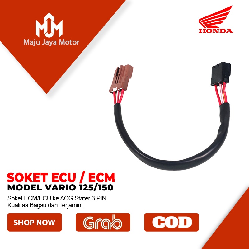 Kabel Socket Soket Ecm Ecu Acg Adv Pcx Vario 125 150 Fi Esp Old Led