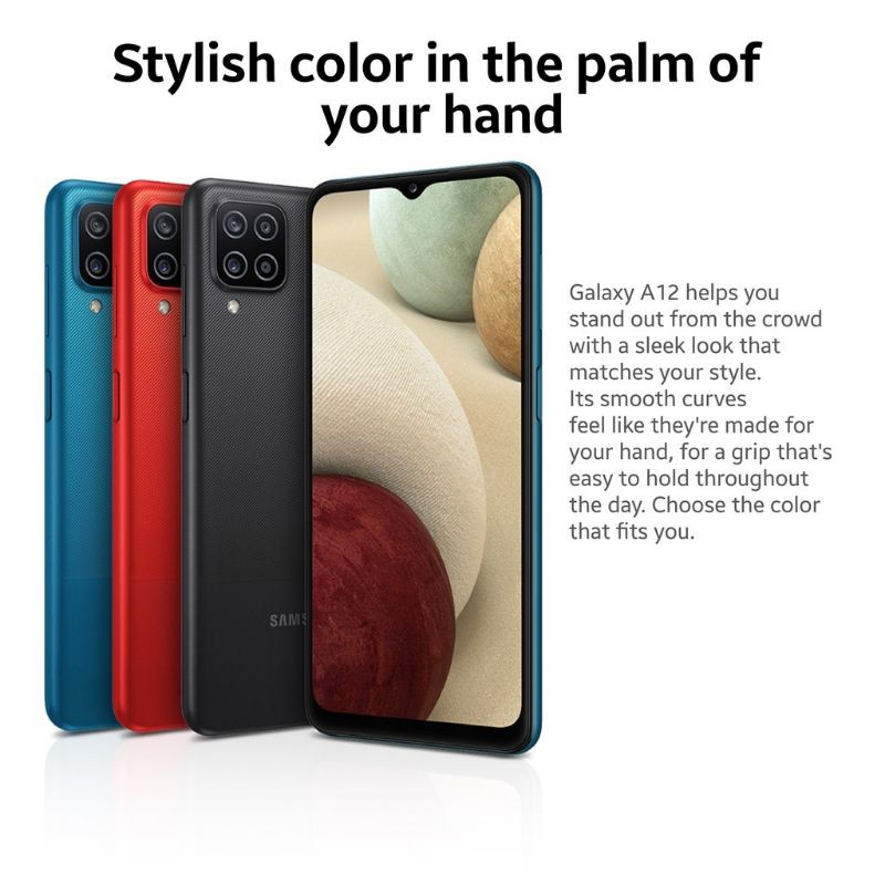 samsung A12 ram 4/128 6/128 gb garansi resmi sein 1 tahun-4