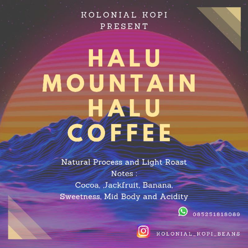 

Kopi Arabika Gunung Halu