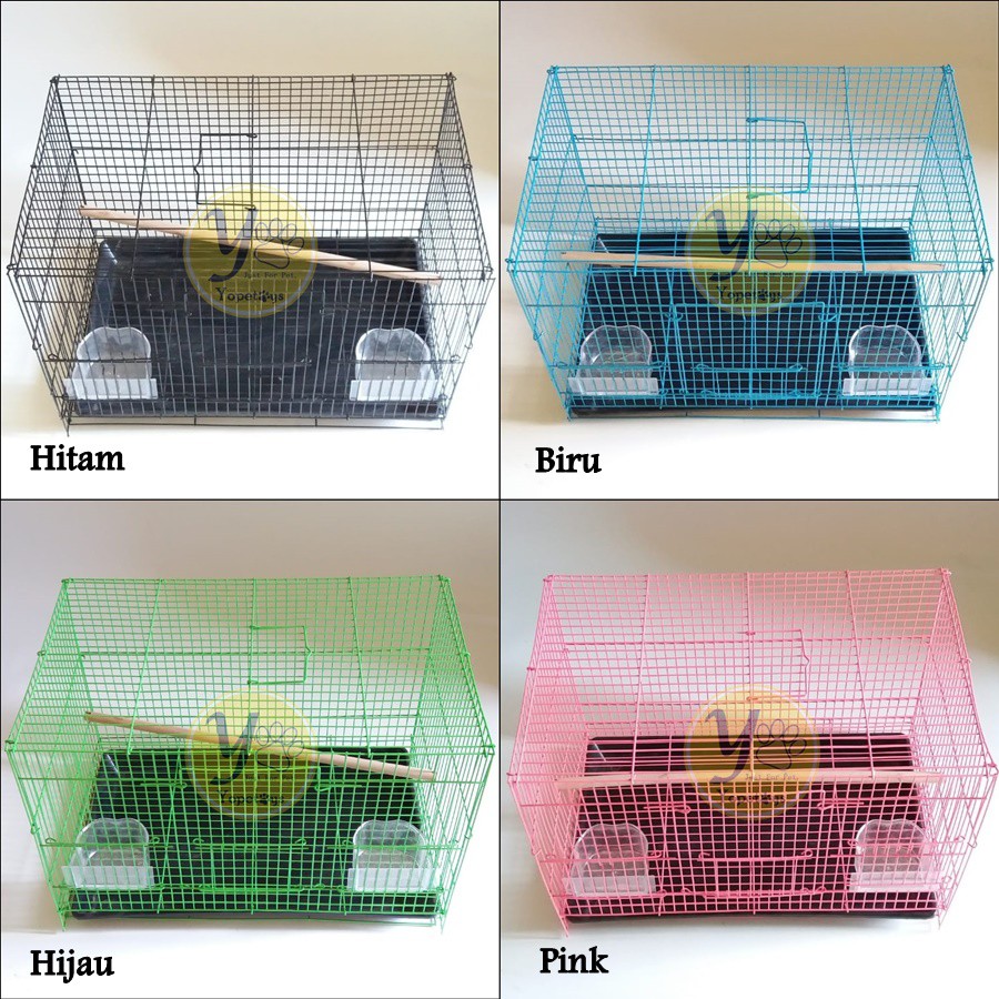 Kandang Besi 50 X 30 X 30 Cm Kandang Sugar Glider Kandang Lovebird Kandang Kelinci Shopee Indonesia