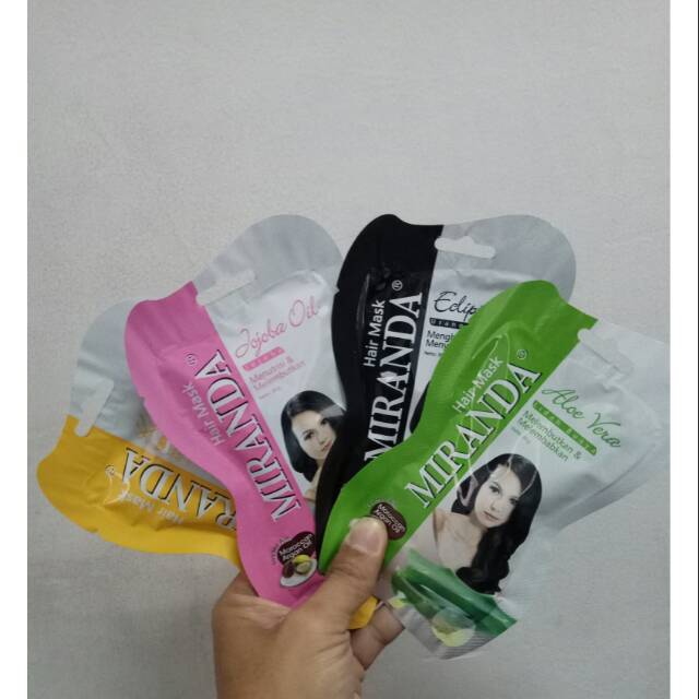 Jual Miranda Hair Mask Sachet 30 ml Shopee Indonesia
