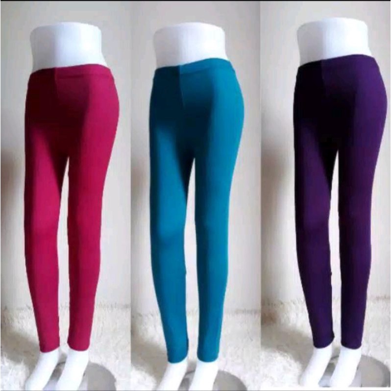 Legging Panjang Spandek Premium High Standar &amp; Jumbo Bb 45-90Kg