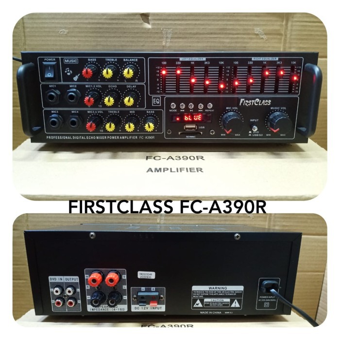 AMPLIFIER FIRSTCLASS FC-A390R AUDIO AMPLIFIER