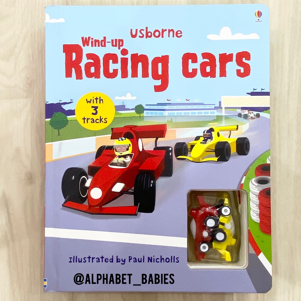 Usborne Wind Up Racing Cars (with 3 Tracks)