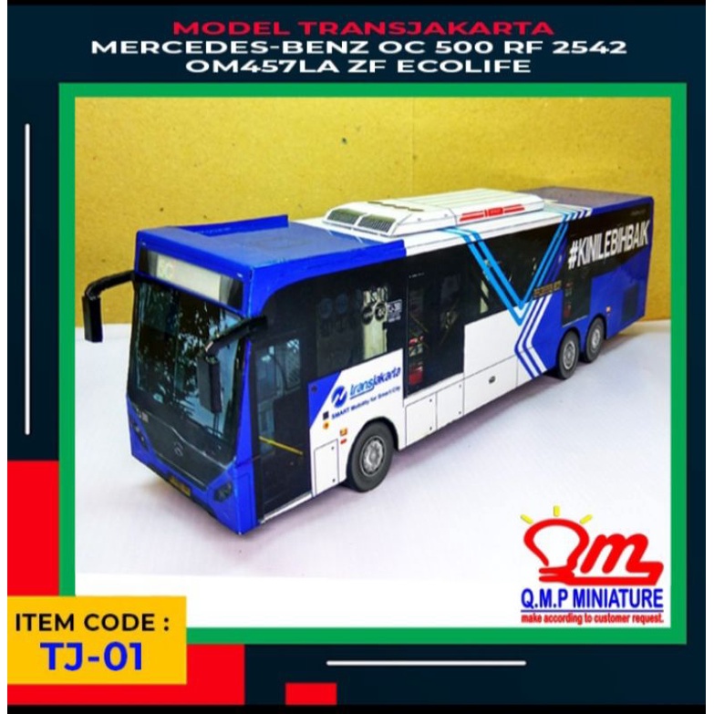 Miniatur Bus Transjakarta,Busway,Bus Kota