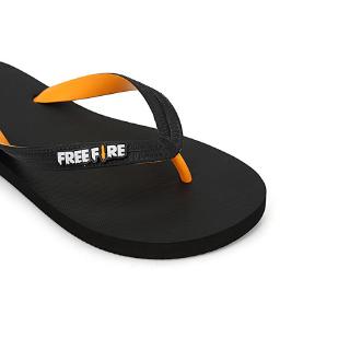  Sandal Jepit Free Fire  Aksen Colorblock Ukuran 35 44 Warna 