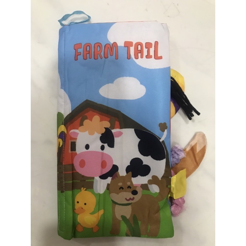 Soft Book Teether / Buku Kain Gigitan Bayi Mainan Anak