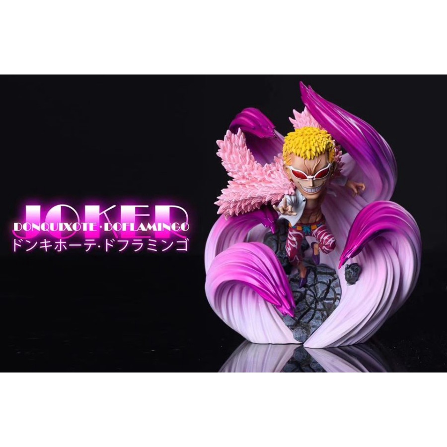 Resin Anime One Piece WCF Doflamingo Joker By League Studio