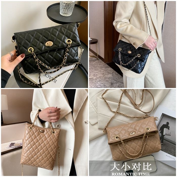 LX700668 Tas SELEMPANG Wanita Lipat Talpan Rantai terbaru 1kg bisa 3 tas supplier tas import JTF0668