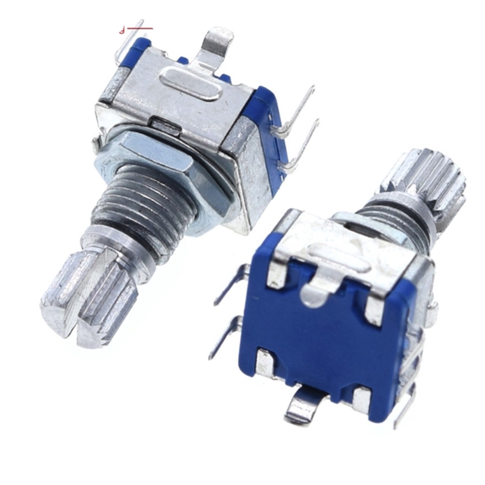 〖Factory Supplier/COD〗| ec11 / Digital 20MM 1 Axis Rotary Encoder Potentiometer dengan Switch 5pin