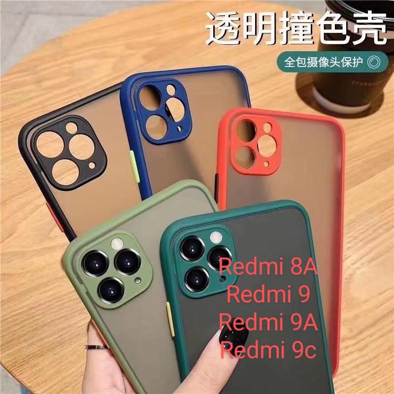 Redmi 8A 9 9A 9C Lens Full Matte Hardcase Elegan warna warni Casing Cover Case Aerocase