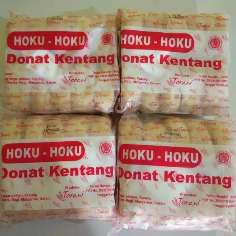 

Hoku - hoku donat kentang isi 10