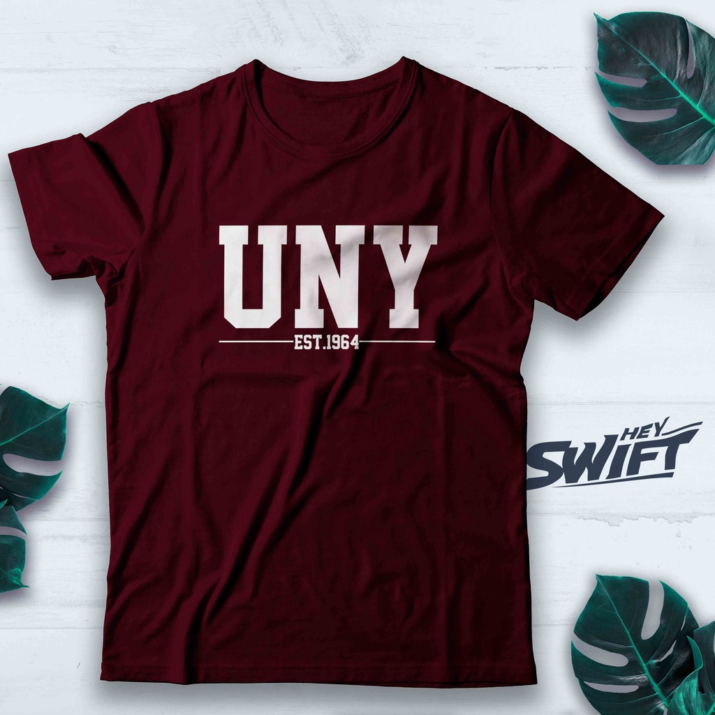 KAOS UNY UNIVERSITAS NEGERI YOGYAKARTA UNIVERSITAS T-SHIRT BAJU DISTRO