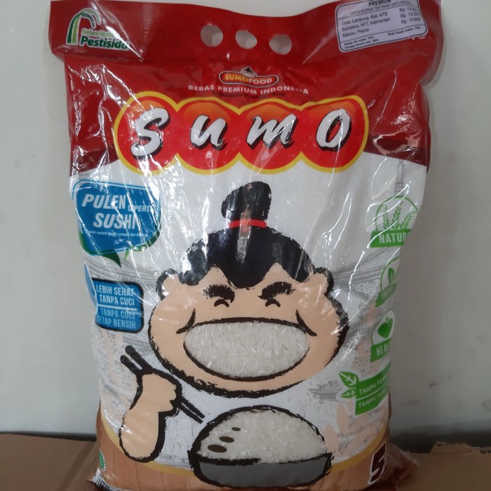 

Beras Sumo Merah 5 Kg