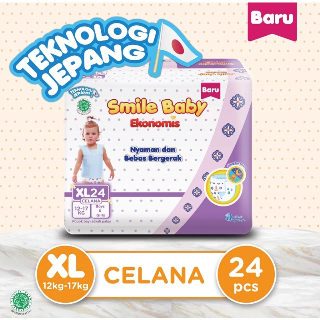 GOON Smile Baby Popok Pants Ekonomis XL-24