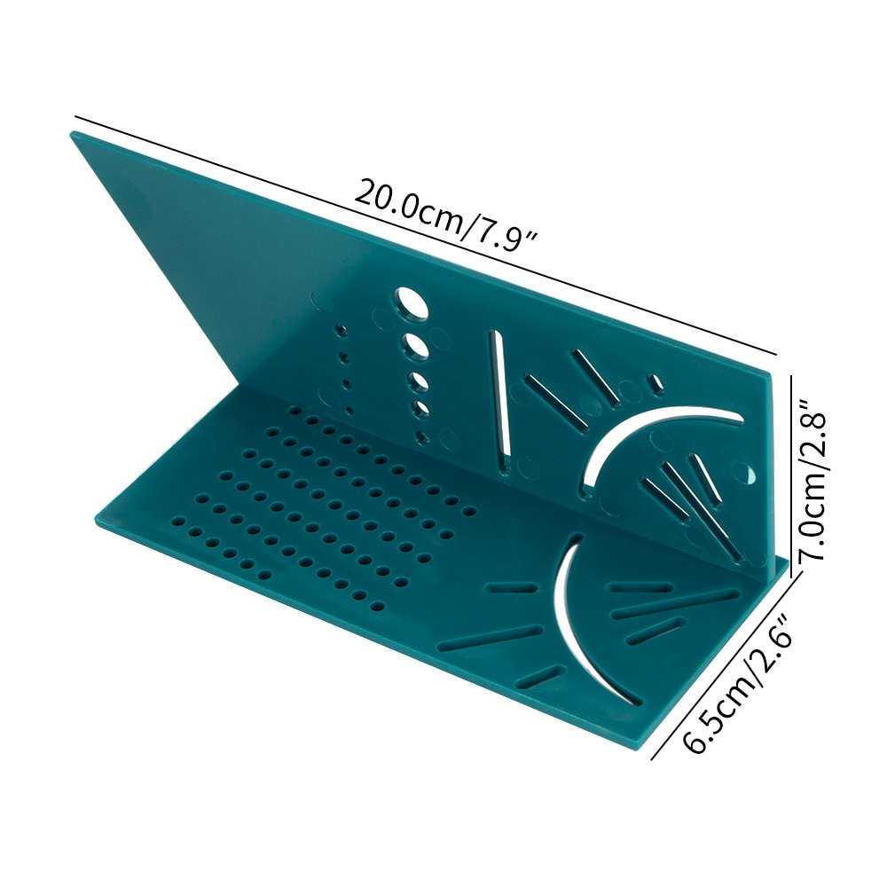 Penggaris Multifungsi Mark Line Gauge T-Type Ruler 90 Degree