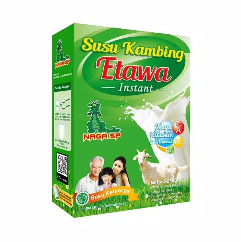 

Susu Kambing Etawa Bubuk Naga SP 250gr