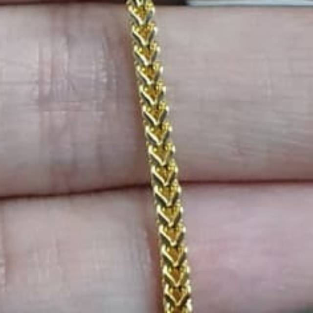 Kalung Panjang Victory Chain Cantik Emas asli Kadar 700 berat 5 gram