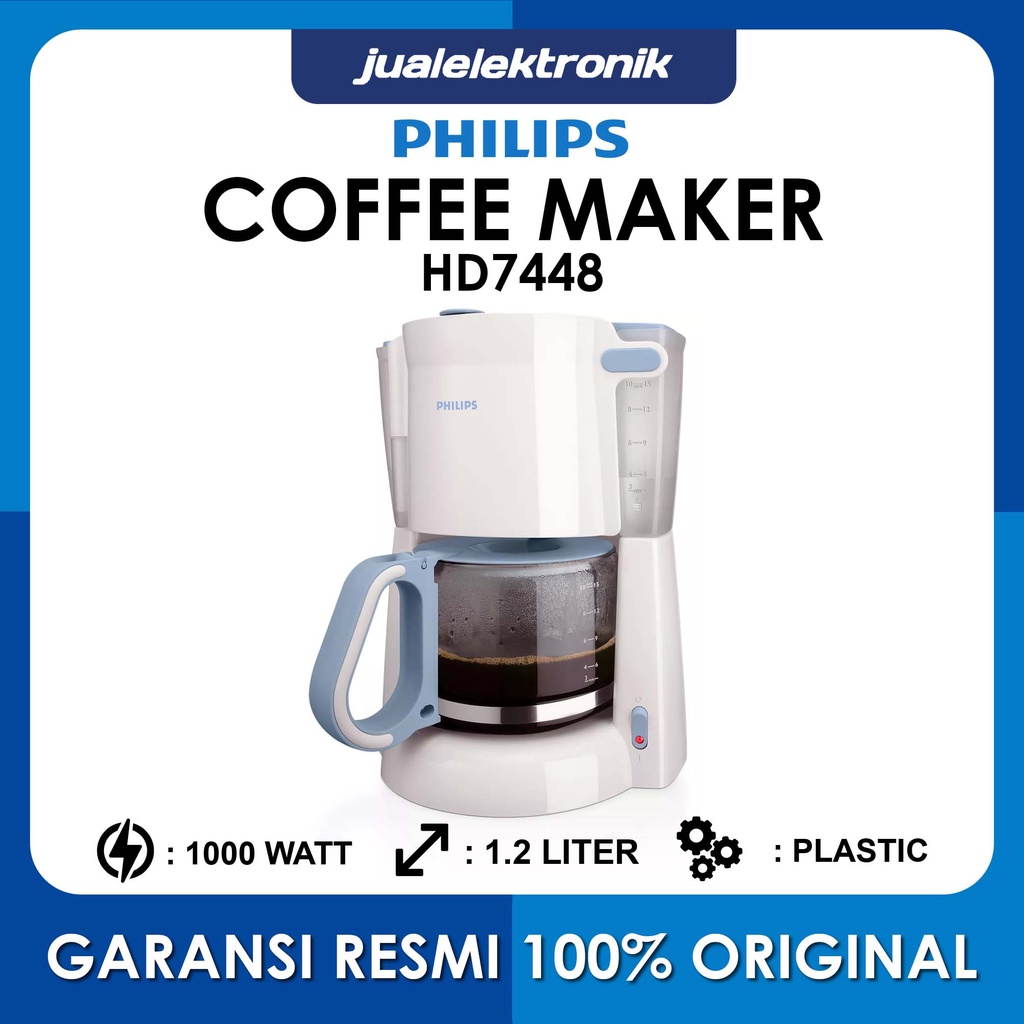Philips Coffee Maker 1.5 Liter - HD7448
